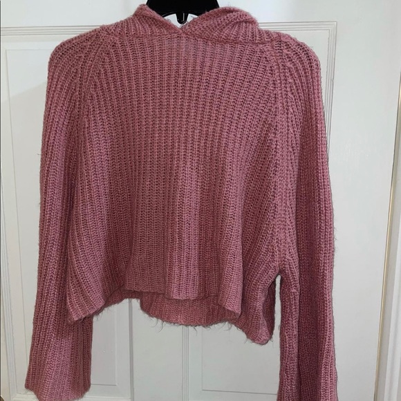 Cute SHEIN cropped sweater hoodie! - Picture 1 of 2